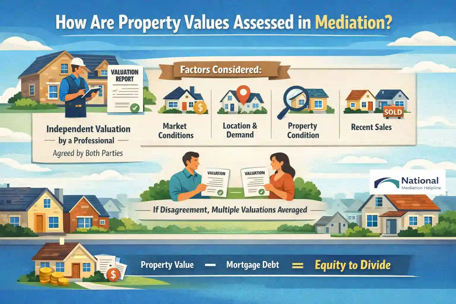 How Are Property Values Assessed in Mediation Bolton?