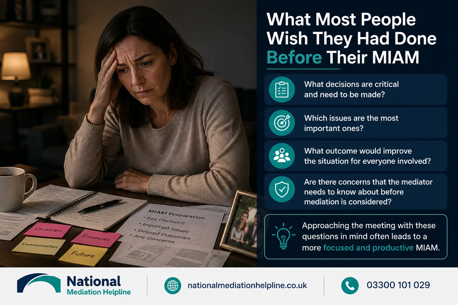 How to prepare for a miam in Bolton What most people miss what should they have done before miam