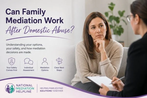 Can Family Mediation Bolton Work After Domestic Abuse?